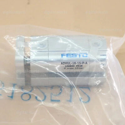 one New Festo Thin cylinder ADVUL-16-15-P-A 156853 Quality assurance