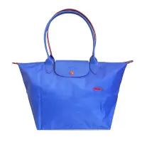 在飛比找Yahoo奇摩購物中心優惠-LONGCHAMP LE PLIAGE 經典刺繡Logo長提