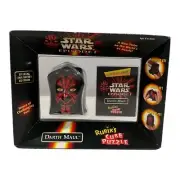 New Star Wars Episode I Darth Maul Rubik's Cube Puzzle 1999 Factory Sealed *READ