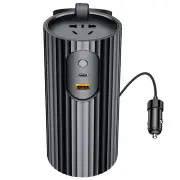 110W DC 12-14.5V AC 220V Type-C USB Power Slot Quick Charge Car Inverter Charger DC 12-14.5V AC 220V Car Charge For iPhone 11 Pro Huawei P30 Xiaomi 9 S10 Note 10