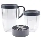 Deluxe 5 Piece Accessory Upgrade Kit for NutriBullet 600W 900W NB-101B NB-101S
