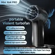 HamGeek X64PRO Violent Fan 240km/h 5th Generation Turbo Jet Fan 1500g Thrust