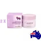 2x Careline Lanolin Cream with Grape Seed Oil & Vitamin E 100ml