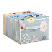 Bedding Storage Box Dust-proof Storage Clear Visible Wardrobe Storage Box Mesh
