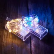 Waterproof Fairy String Lights Multicolor lighting options Low heat emission