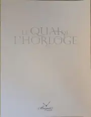 BREGUET LE QUAI DE L'HORLOGE No. 1 WATCH CATALOG ENGLISH EDITION DECEMBER 2011