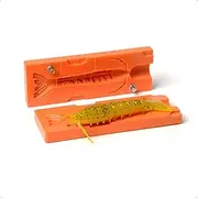 best_nj Soft Plastiс Mold Lure Making Injection Molds Fishing Lures Alive Gulp Shrimp 4''