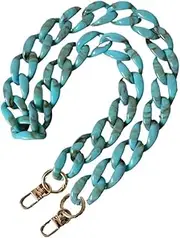 Purse Strap Candy Color Super Chic Lady Resin Easy Matching Handbag Matte Strap Girls Chain for Fashion Evening Purse Bag Belt Straps