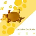 Waterproof Cat Coasters Heat Insulation Cup Holder Tea Coaster Classroom