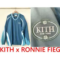 在飛比找蝦皮購物優惠-BLACK全新KITH x RONNIE FIEG長袖尼龍球