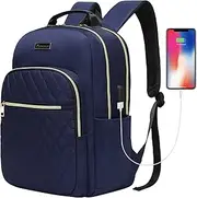 Modoker Women's Lpatop Backpack 15.6-Inch Laptop & Tablet