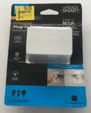 Jasco My Smart Touch Simple Setup Plug In Digital Timer 2-Settings