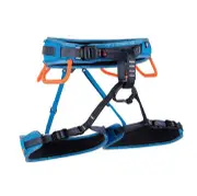 Mammut Ophir Fast Adjust Mens Climbing Harness - Dark Gentian/Safety Orange - XL