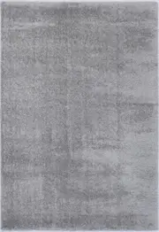 Puffy Soft Shag Grey Rug