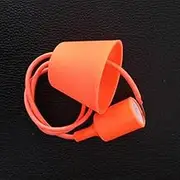 Lamp Holder Socket Cable Halogen LED Bulb Down Light Fitting orange