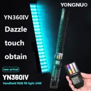 YONGNUO YN360IV RGB LED Video Light 2000K-10000K 24W Handheld Light Stick LED
