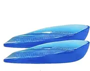 Zibeem O/X Leg Correction Insoles - Silicone Heel Pad for Leg Correction,Silicone Heel Pad Comfortable Heel Inserts, Heel Cup, Correction Insoles for Women, Men