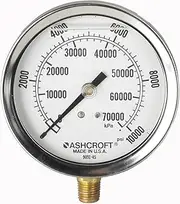 OTC (9658) Pressure Gauge with 2-Scales Glycerin or Silicone Filled