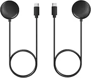 THRE【2 Pack】 for Google Pixel Watch Charger Charging Cable Magnetic Fast Cable (Type-C)