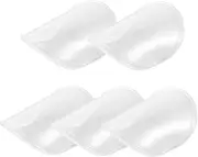 SHERCHPRY 5pcs Eyelash Extension Silicone Pads Transparent Lash Holder Mat for Secure and Stable Lash Application for and Home Use