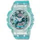 CASIO卡西歐 G-SHOCK 虛擬科幻 雙顯腕錶 GMA-S110VW-2A