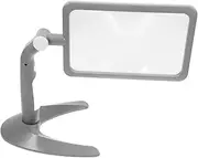 Healeved Handheld Reading Magnifier with Led Lights 48-Light Magnifying Glass for Seniors Portable Reading Magnifier Led Tabletop Magnifying Glass
