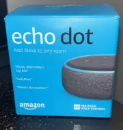 Amazon Echo Dot (3rd Gen) Smart Speaker W Alexa Black Brand New Sealed