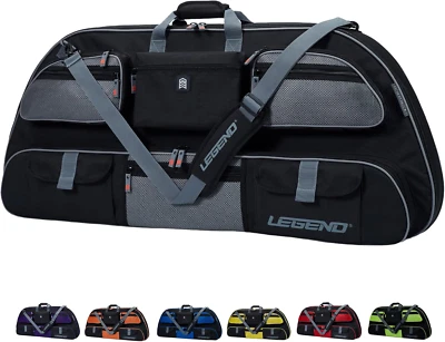 Apollo Travel Compound Bow Case - Soft Bow Case with Spacious Storage Pockets &