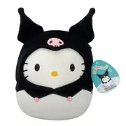 Squishmallows Hello Kitty and Friends Hello Kitty in Kuromi Hoodie 8 inch Plush