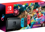 Nintendo - Switch with Mario Kart 8 Deluxe Console Bundle - Multi
