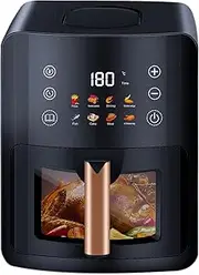 [GONICVIN] AF-UK01 Air Fryer 5L, Air Fryer with Digital Display,High Speed 360°Air Circulation, 8 Preset Modes, Uses Little or No Oil Cooking