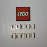 LEGO Window 1 X 2 X 2 Flat Front WHITE (x10) 60592 NEW BULK PARTS LOT BUILDING