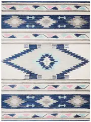 Tulum Oriental Rug - Navy