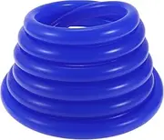 X AUTOHAUX Silicone Vacuum Tubing Hose High Temperature 16.4Ft 11/16" 18mm ID 3.5mm Thickness Automotive Vacuum Line Blue 1 Pc 130PSI Max Pressure