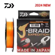 2024 DAIWA J-BRAID Expedition X8 Fishing Line 150/300M Braided PE