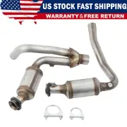 For Dodge Dakota 3.7L 4.7L Y Pipe Catalytic Converters 2004 2005 2006 -2010 15H