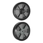2 Wheel Handcart Tire Easy to Install Durable Width 4cm Fits Most Sandproof