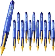 12 x BIC Kids Beginners, Learner Triangular Mechanical Pencils, 1.3mm Lead, Blue Barrel (OEM Packed - Non-Retail Packaging)