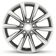 New Wheel For 2012-2016 Volkswagen Tiguan 17 Inch Silver Alloy Rim (for: Volkswagen)