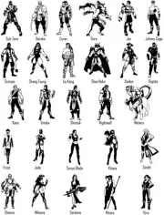 Mortal Kombat Vinyl Decal Sticker Car Window Sub-Zero Liu Kang Motaro Goro Gamer