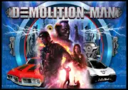 Demolition Man Pinball Alt TransHIGHEST QUALITY RESOLUTION! Choose 1 of 4