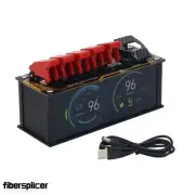 USB Switch USB Hub Built-in RGB Light w/ Bluetooth for Desktop Retro Decoration