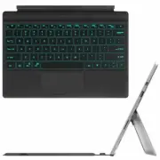 [7-Color Backlit] Wireless Bluetooth Keyboard For Surface Pro 7/Pro 7 Plus/Pro 6