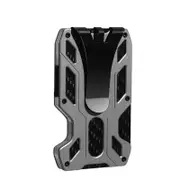 Rfid-blocking Carbon Fiber Card Holder - Sleek & Secure