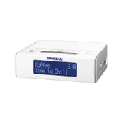 DCR89+ Basic DAB+/ FM Bedside Clock Radio, White - Sangean