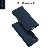 在飛比找Yahoo!奇摩拍賣優惠-DD SkinPro 霧面磨砂側翻手機皮套 OPPO Rea