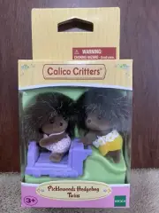 Calico Critters Pickleweeds Hedgehog Twins “Harvey And Hazel”