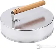 Grill Steaming Cover, Ergonomic Melting Dome Basting Cover, Steaming Cover Heavy Duty BBQ Accessories for Chef Flat Top Griddle Grill Cooking, Durable Grill Cover for Steaming and Melting