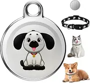 WDKXCN Cat Tracker, Mini GPS Tracker for Cats Dogs, Anti-Loss Cat Tracker GPS Collar for Small Cats, Pet Tracker for Cats, Waterproof GPS Pet Tracker for Cats, Real-Time Location Tracking of Dogs Cats
