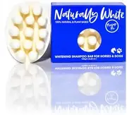 Naturally White- Whitening Shampoo Massage Bar for Horses & Dogs